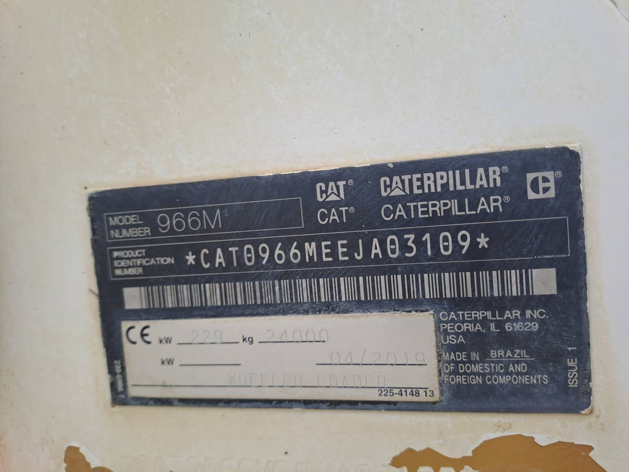 מעמיס גלגלים CAT 966M: תמונה 17