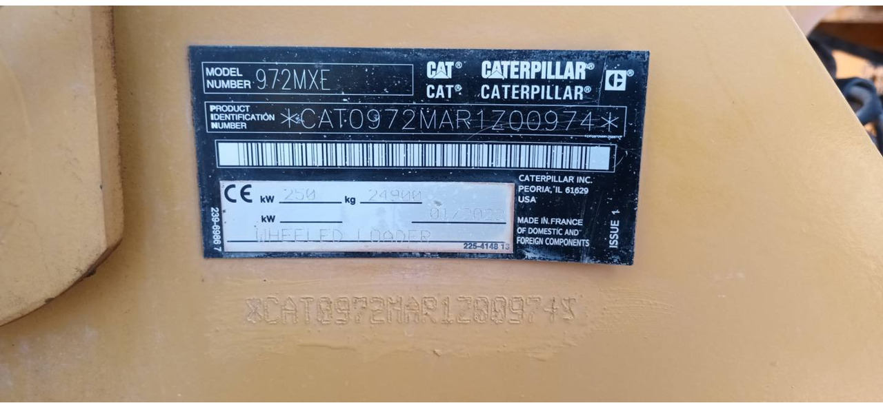 מעמיס גלגלים CAT 972M XE: תמונה 6