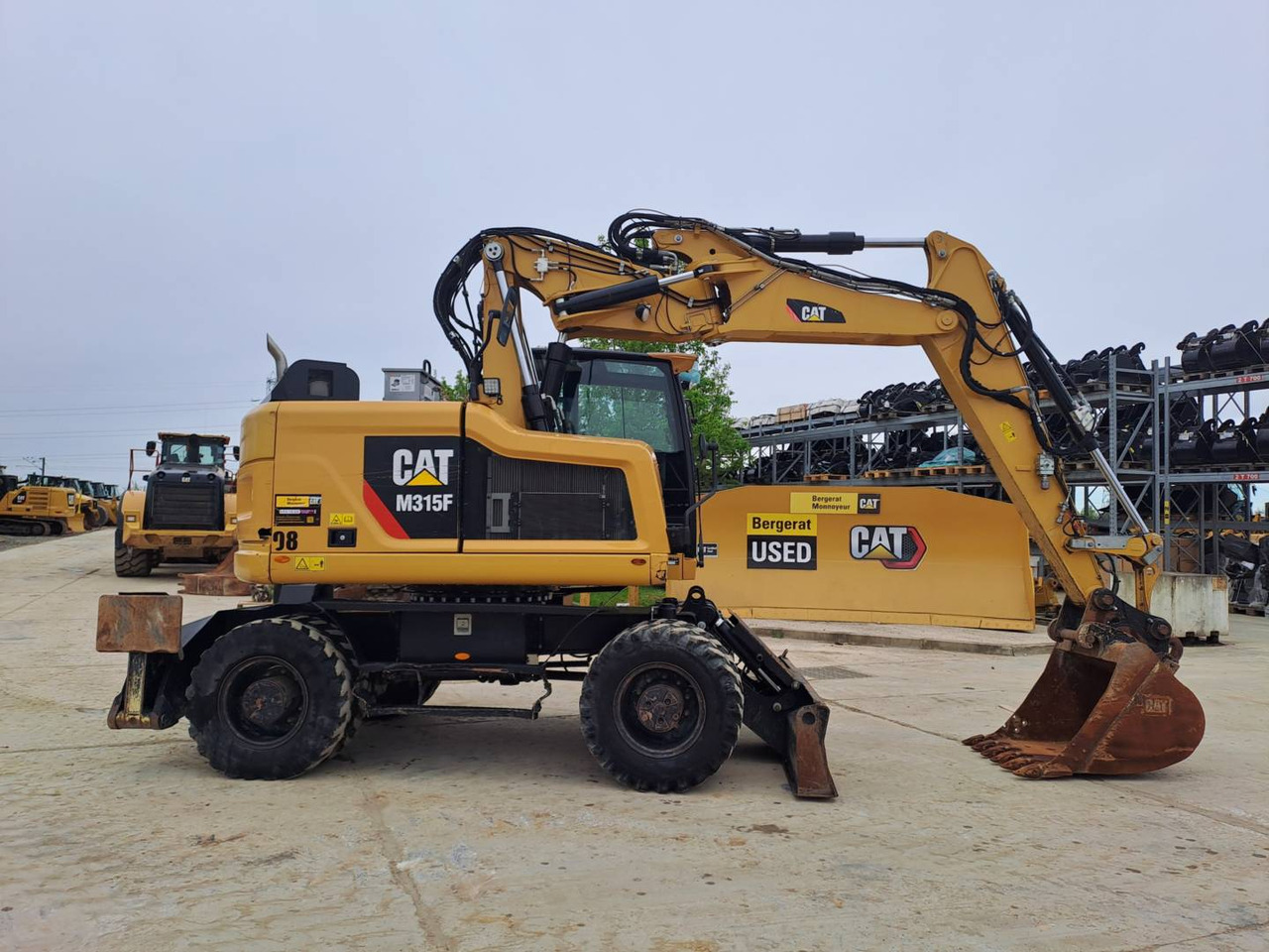 CAT M315F IVC - מחפר גלגלים: תמונה 1 CAT M315F IVC - מחפר גלגלים: תמונה 1