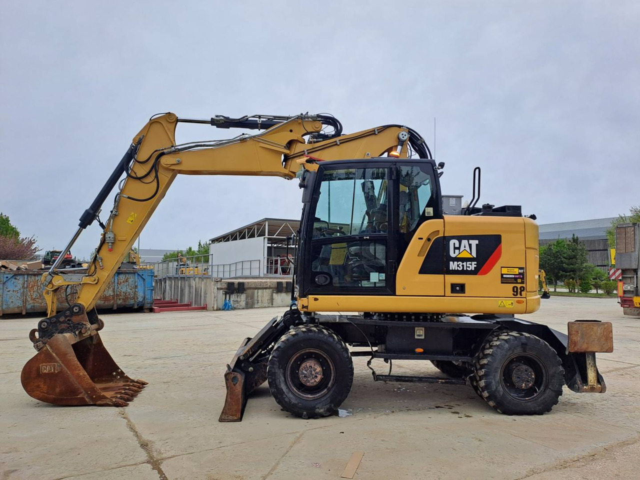 CAT M315F IVC - מחפר גלגלים: תמונה 5 CAT M315F IVC - מחפר גלגלים: תמונה 5