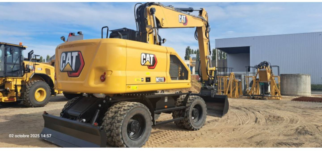 CAT M318-07 - מחפר גלגלים: תמונה 3 CAT M318-07 - מחפר גלגלים: תמונה 3
