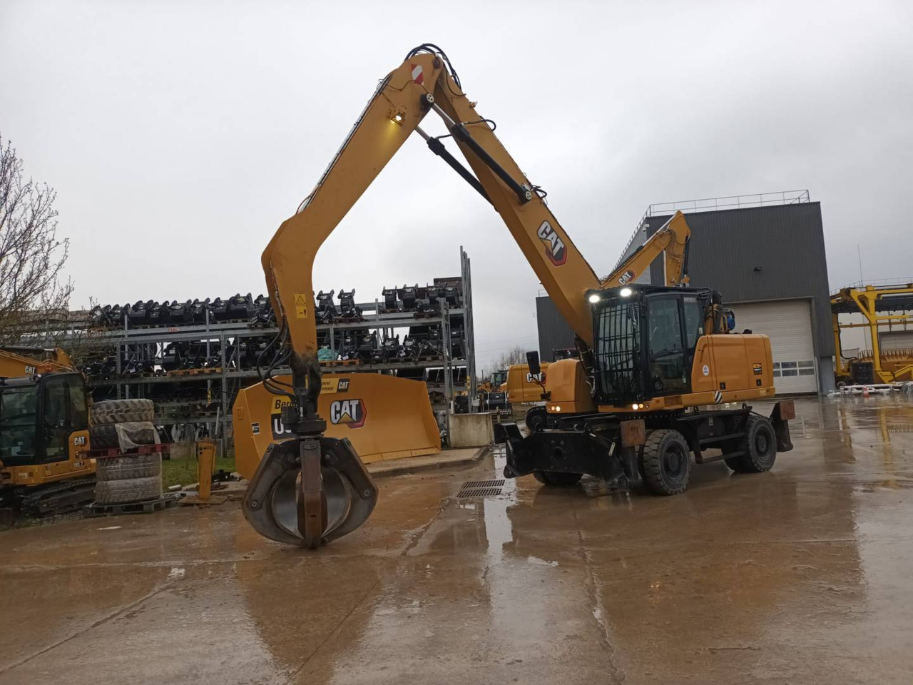 CAT MH3024-1 - מחפר גלגלים: תמונה 2 CAT MH3024-1 - מחפר גלגלים: תמונה 2
