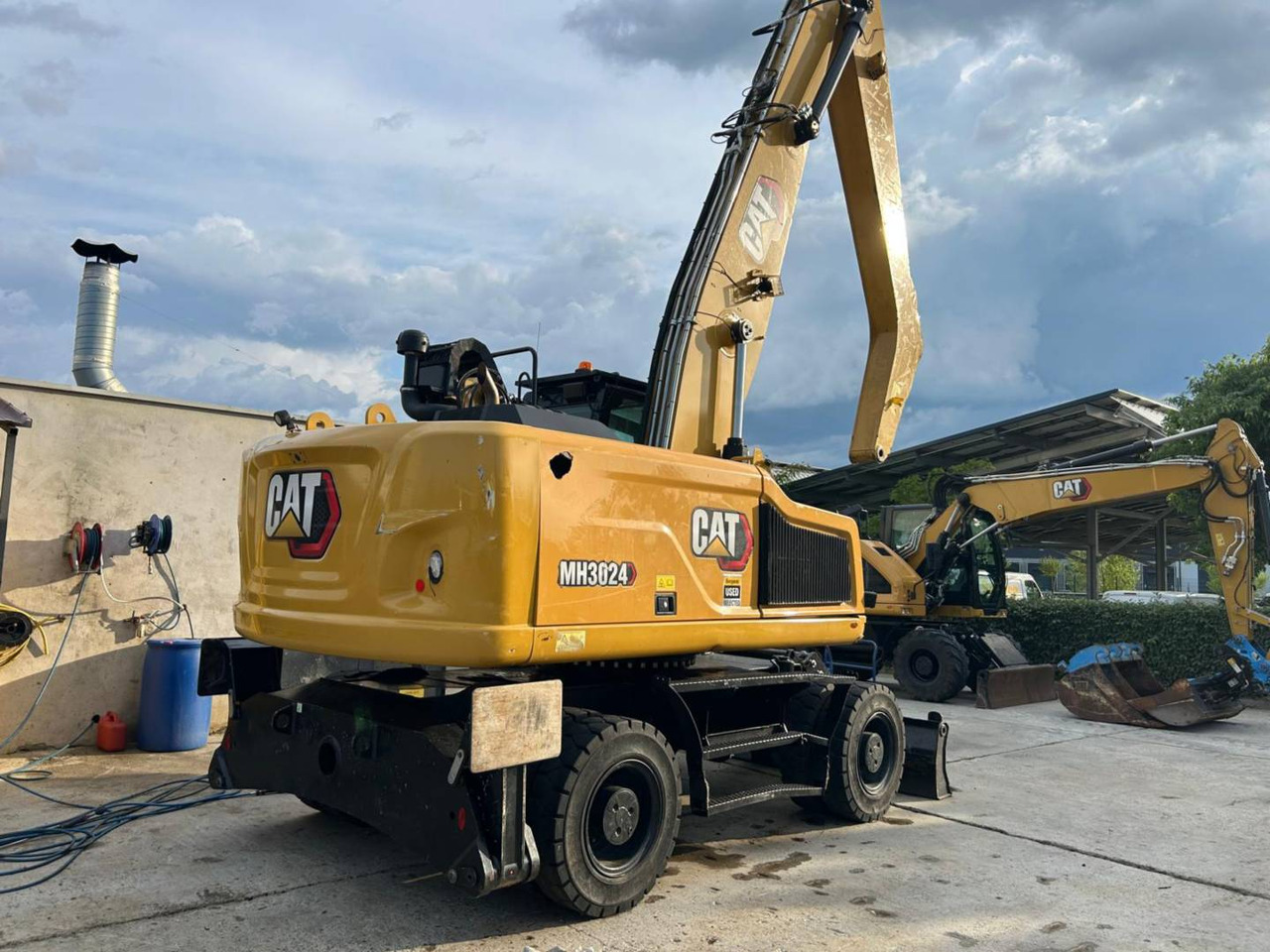 CAT MH3024-1 - מחפר גלגלים: תמונה 3 CAT MH3024-1 - מחפר גלגלים: תמונה 3