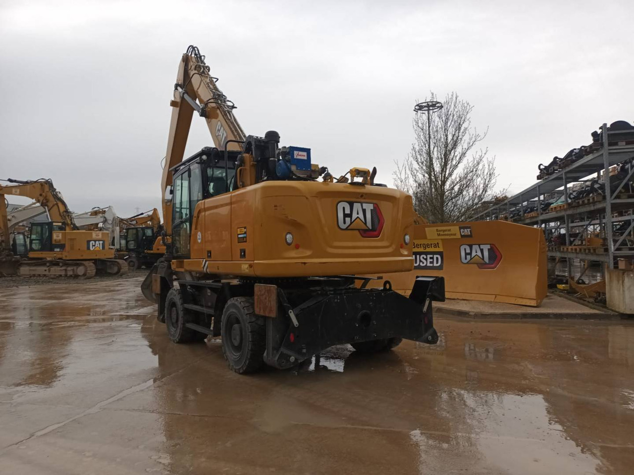 CAT MH3024-1 - מחפר גלגלים: תמונה 4 CAT MH3024-1 - מחפר גלגלים: תמונה 4