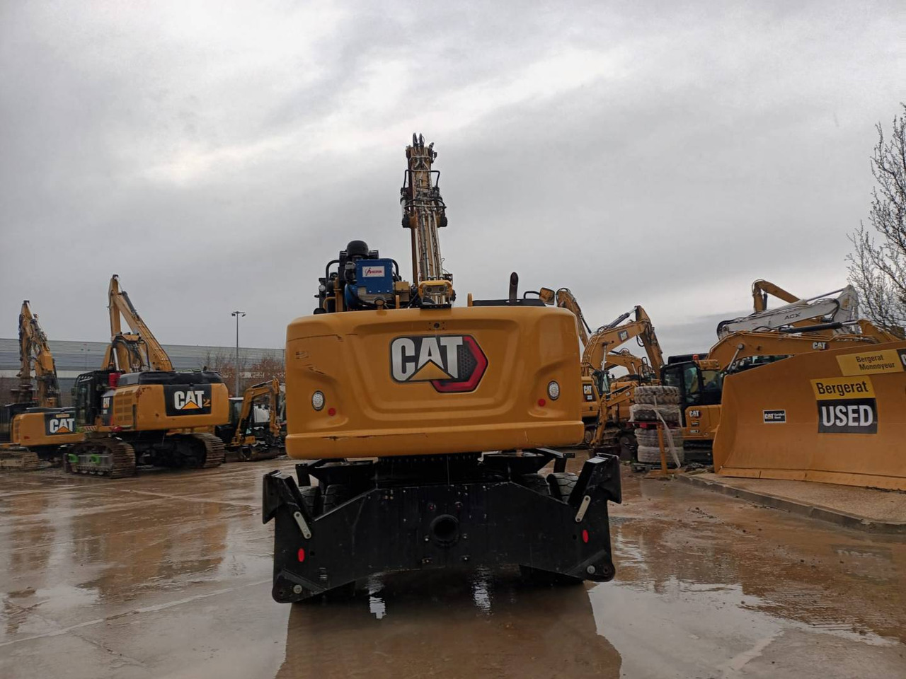 CAT MH3024-1 - מחפר גלגלים: תמונה 5 CAT MH3024-1 - מחפר גלגלים: תמונה 5