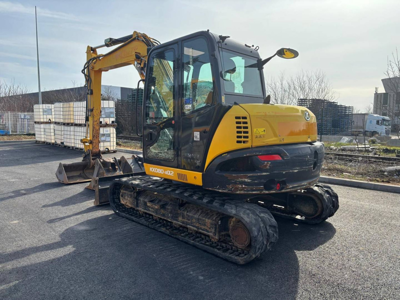 KUBOTA TRACTOR CORPORATION KX080.4 - מחפר סורק: תמונה 4 KUBOTA TRACTOR CORPORATION KX080.4 - מחפר סורק: תמונה 4
