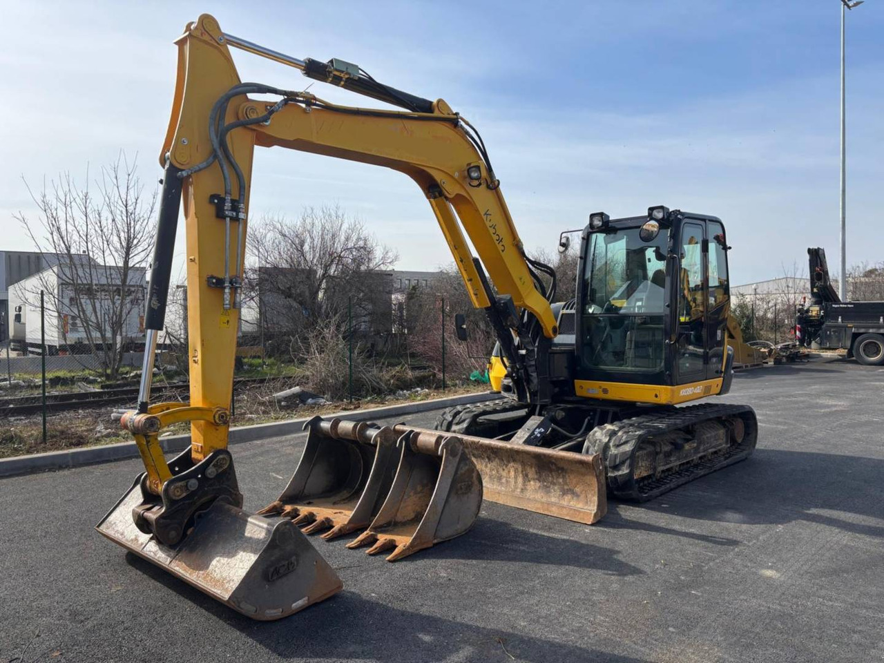 KUBOTA TRACTOR CORPORATION KX080.4 - מחפר סורק: תמונה 2 KUBOTA TRACTOR CORPORATION KX080.4 - מחפר סורק: תמונה 2