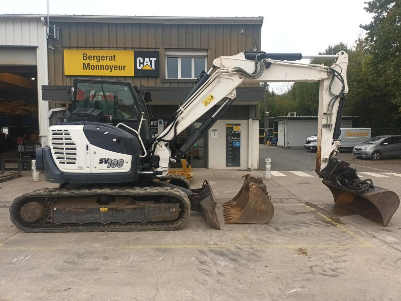 YANMAR SV100 - מחפר סורק: תמונה 2 YANMAR SV100 - מחפר סורק: תמונה 2