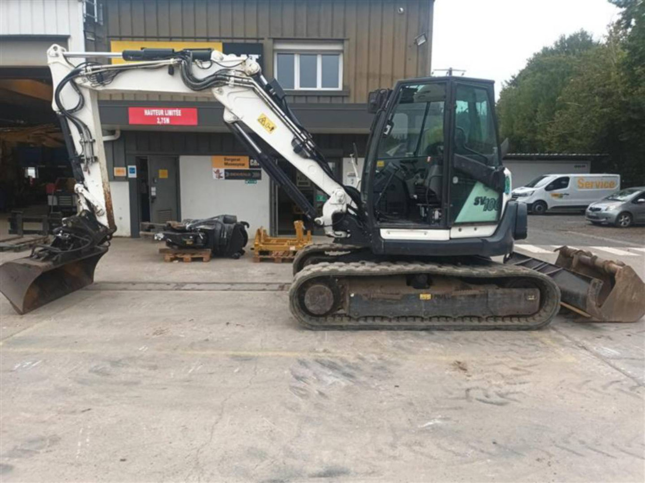 YANMAR SV100 - מחפר סורק: תמונה 1 YANMAR SV100 - מחפר סורק: תמונה 1