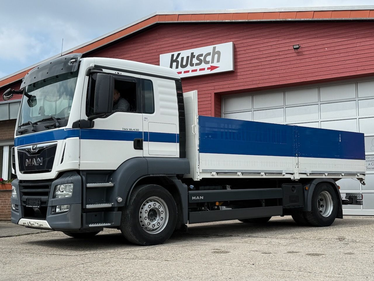 MAN TGS 18.430 BL Pritsche 5,50m, EURO 6D - משאית צד נופל/ שטוחה: תמונה 1 MAN TGS 18.430 BL Pritsche 5,50m, EURO 6D - משאית צד נופל/ שטוחה: תמונה 1