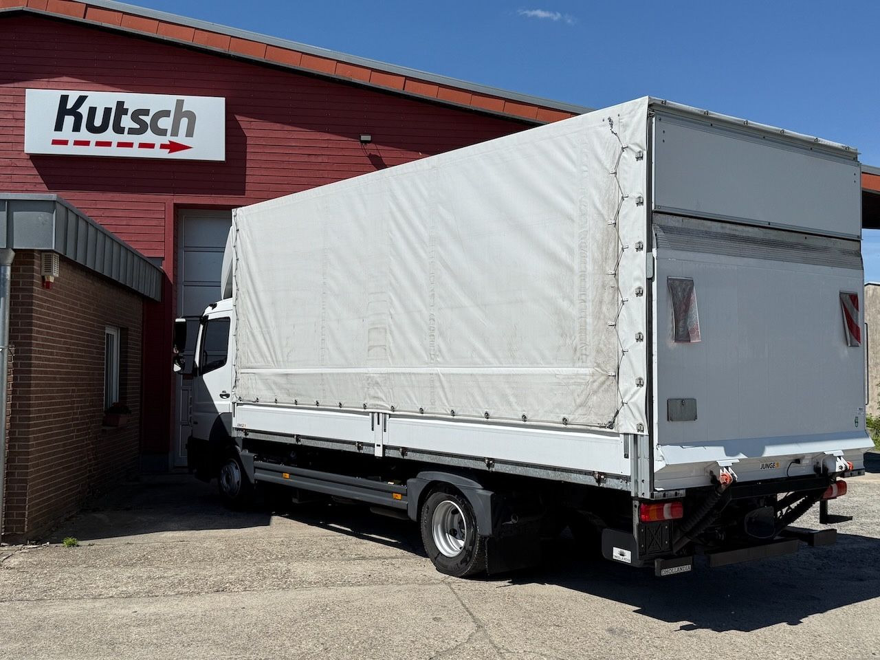 Mercedes-Benz Atego 818L Plane, Ladebordwand, Klima, AHK - משאית וילונות צד: תמונה 5 Mercedes-Benz Atego 818L Plane, Ladebordwand, Klima, AHK - משאית וילונות צד: תמונה 5