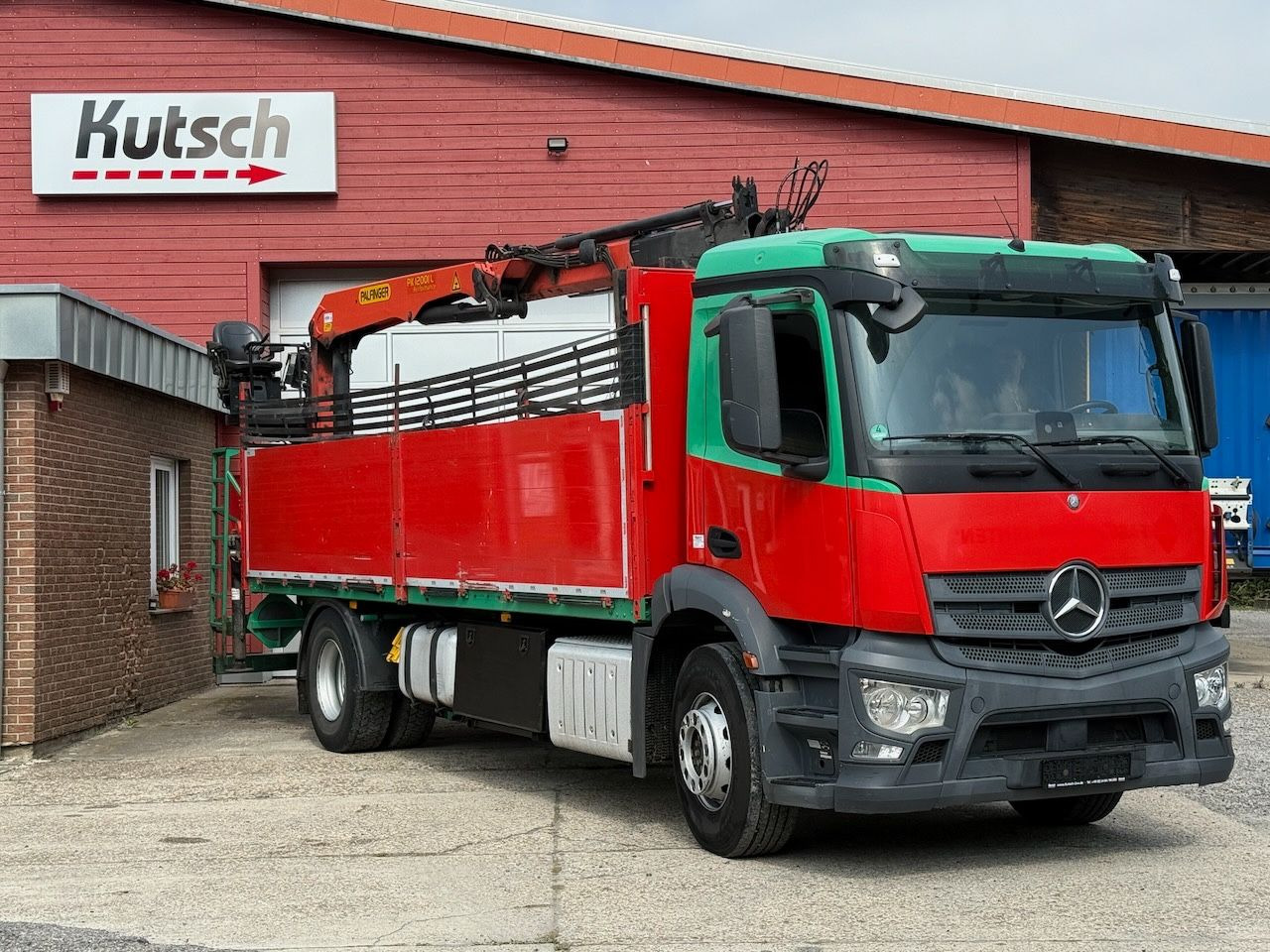 Mercedes-Benz MB 1832L + Palfinger PK 12001L Heckkran - משאית מנוף: תמונה 1 Mercedes-Benz MB 1832L + Palfinger PK 12001L Heckkran - משאית מנוף: תמונה 1