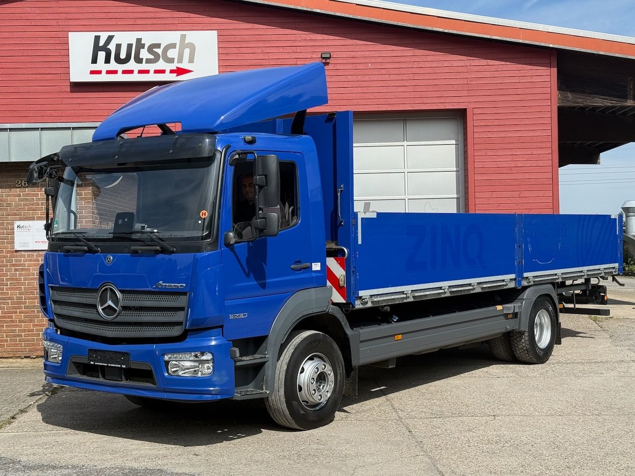 Mercedes-Benz MB Atego 1630L / 1530L offene Pritsche - משאית צד נופל/ שטוחה: תמונה 1 Mercedes-Benz MB Atego 1630L / 1530L offene Pritsche - משאית צד נופל/ שטוחה: תמונה 1