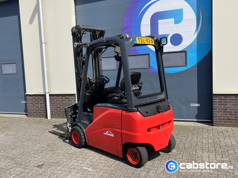 Linde E18PH-01 Elektrische hef truck - Electric Forklift - Year 2011- Side shift - Vorkverstelling - מלגזה: תמונה 4 Linde E18PH-01 Elektrische hef truck - Electric Forklift - Year 2011- Side shift - Vorkverstelling - מלגזה: תמונה 4