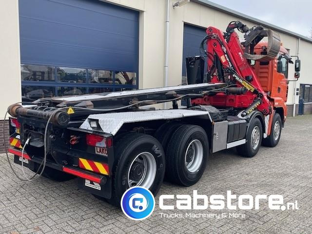 MAN TGA 41.440 8X4 BB Palfinger Epsilon Z-Kraan bouwjaar 2011 + NCH 30 Ton's Kabel-containersyteem - Handgeschakeld - Bouwjaar 2007 - Km 582.782 - משאית מנוף: תמונה 4 MAN TGA 41.440 8X4 BB Palfinger Epsilon Z-Kraan bouwjaar 2011 + NCH 30 Ton's Kabel-containersyteem - Handgeschakeld - Bouwjaar 2007 - Km 582.782 - משאית מנוף: תמונה 4
