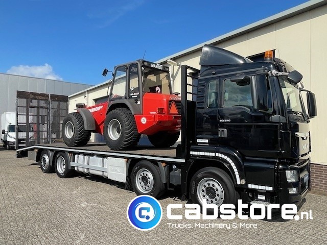 MAN TGS 35.400 8x2-6 BL Euro 6 - 8x2 - Oprijwagen - Machinetransporter - Bouwjaar 2015 - Km 716.197 - Laadvermogen 23.640 Kg !! - Very good condition - משאית הובלה אוטומטית: תמונה 3 MAN TGS 35.400 8x2-6 BL Euro 6 - 8x2 - Oprijwagen - Machinetransporter - Bouwjaar 2015 - Km 716.197 - Laadvermogen 23.640 Kg !! - Very good condition - משאית הובלה אוטומטית: תמונה 3