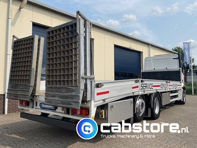Mercedes-Benz ACTROS Mercedes Benz Actros 2642 6x2 Euro 6 oprijwagen - Machine transporter - Bouwjaar 2012 - Volledig luchtgeveerd - Hydraulische rampen - Liftas - APK 11- - משאית צד נופל/ שטוחה: תמונה 5 Mercedes-Benz ACTROS Mercedes Benz Actros 2642 6x2 Euro 6 oprijwagen - Machine transporter - Bouwjaar 2012 - Volledig luchtgeveerd - Hydraulische rampen - Liftas - APK 11- - משאית צד נופל/ שטוחה: תמונה 5