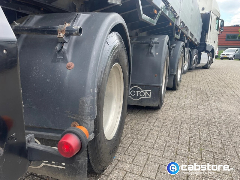 Pacton T3-003 3-assige stenen oplegger 2-assen gestuurd + Kennis Type 14.000 loopkraan - Rotator - stenenklem - סמיטריילר צד נופל/ שטוח: תמונה 4 Pacton T3-003 3-assige stenen oplegger 2-assen gestuurd + Kennis Type 14.000 loopkraan - Rotator - stenenklem - סמיטריילר צד נופל/ שטוח: תמונה 4