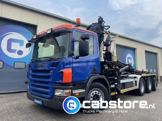 Scania P380 LB 8x4*4 HNA Euro 5 - HIAB 211 E-3 Hipro Crane with remote control + Multilift XR26S61 Hooklift - Year 2009 - Km 336.501 !! - Good condition - משאית הרמת וו, משאית מנוף: תמונה 4 Scania P380 LB 8x4*4 HNA Euro 5 - HIAB 211 E-3 Hipro Crane with remote control + Multilift XR26S61 Hooklift - Year 2009 - Km 336.501 !! - Good condition - משאית הרמת וו, משאית מנוף: תמונה 4