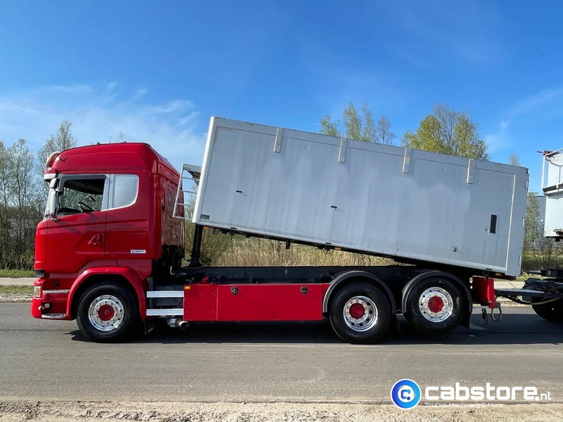 Scania R450 LB6X2*4HNB Euro 6 - Year 2016 - RETARDER - ALUMINIUM kipper + FLOOR kipper aanhangwagen - Good Condition !! - מזהיר: תמונה 5 Scania R450 LB6X2*4HNB Euro 6 - Year 2016 - RETARDER - ALUMINIUM kipper + FLOOR kipper aanhangwagen - Good Condition !! - מזהיר: תמונה 5