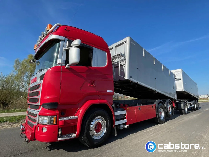 Scania R450 LB6X2*4HNB Euro 6 - Year 2016 - RETARDER - ALUMINIUM kipper + FLOOR kipper aanhangwagen - Good Condition !! - מזהיר: תמונה 1 Scania R450 LB6X2*4HNB Euro 6 - Year 2016 - RETARDER - ALUMINIUM kipper + FLOOR kipper aanhangwagen - Good Condition !! - מזהיר: תמונה 1