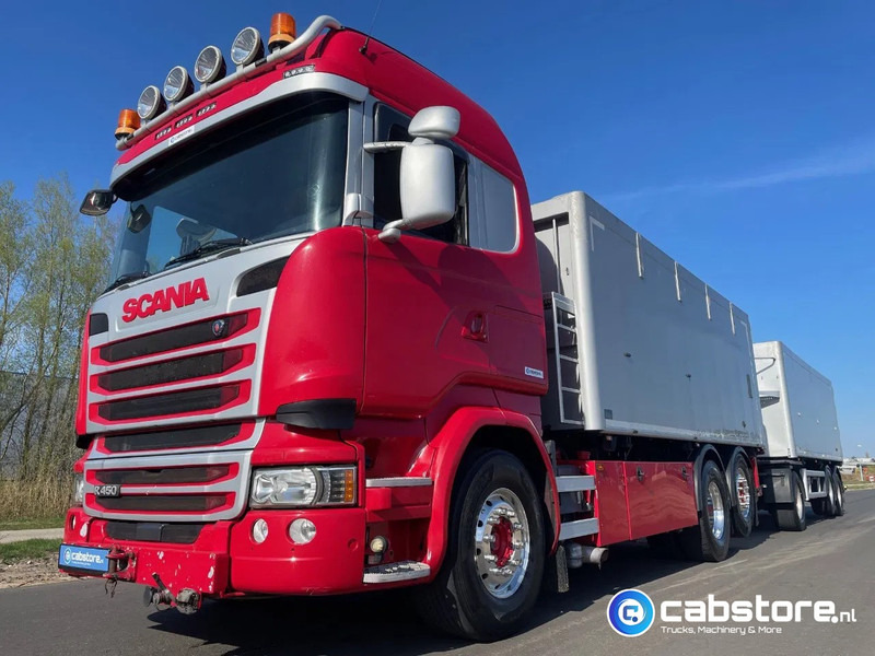 Scania R450 LB6X2*4HNB Euro 6 - Year 2016 - RETARDER - ALUMINIUM kipper + FLOOR kipper aanhangwagen - Good Condition !! - מזהיר: תמונה 3 Scania R450 LB6X2*4HNB Euro 6 - Year 2016 - RETARDER - ALUMINIUM kipper + FLOOR kipper aanhangwagen - Good Condition !! - מזהיר: תמונה 3