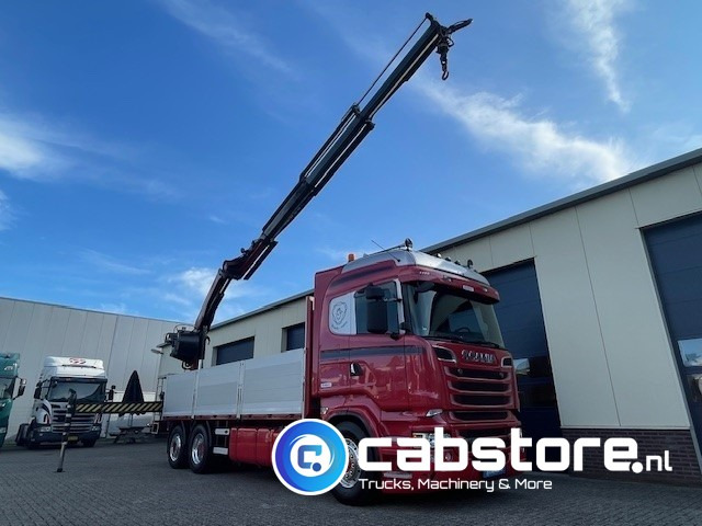 Scania R520 LB6X2*4HNB Euro 6 - Bouwjaar 2013 - Highline - Opticruise - Open box + Palfinger PK 24001-K B Autolaadkraan - Good condition ! - משאית צד נופל/ שטוחה, משאית מנוף: תמונה 2 Scania R520 LB6X2*4HNB Euro 6 - Bouwjaar 2013 - Highline - Opticruise - Open box + Palfinger PK 24001-K B Autolaadkraan - Good condition ! - משאית צד נופל/ שטוחה, משאית מנוף: תמונה 2