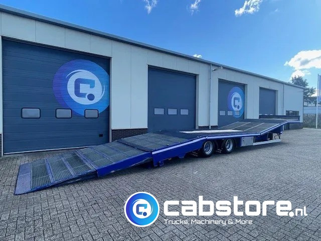 TURBO'S HOET SC22AA 2-assige oprij trailer Machine transporter - Uitschuif ramp !! - Year 2017 - Good condition - - סמיטריילר בהובלה אוטומטית: תמונה 1 TURBO'S HOET SC22AA 2-assige oprij trailer Machine transporter - Uitschuif ramp !! - Year 2017 - Good condition - - סמיטריילר בהובלה אוטומטית: תמונה 1