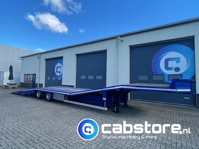 TURBO'S HOET SC22AA 2-assige oprij trailer Machine transporter - Uitschuif ramp !! - Year 2017 - Good condition - - סמיטריילר בהובלה אוטומטית: תמונה 5 TURBO'S HOET SC22AA 2-assige oprij trailer Machine transporter - Uitschuif ramp !! - Year 2017 - Good condition - - סמיטריילר בהובלה אוטומטית: תמונה 5