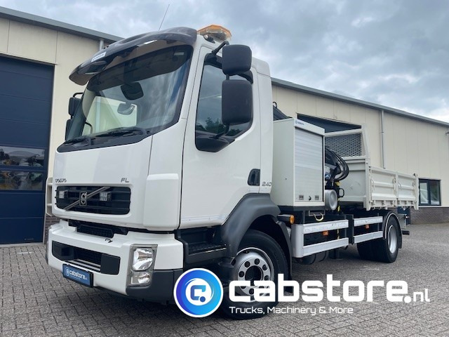 Volvo FL 240 4x2 Euro 5 - Kipper - MKG HLK 45 a2 Autolaadkraan - Bouwjaar 2012 - APK 18-10-2025 - ORIGINAL Km 35.640 !!!! - Good condition !! - מזהיר, משאית מנוף: תמונה 5 Volvo FL 240 4x2 Euro 5 - Kipper - MKG HLK 45 a2 Autolaadkraan - Bouwjaar 2012 - APK 18-10-2025 - ORIGINAL Km 35.640 !!!! - Good condition !! - מזהיר, משאית מנוף: תמונה 5