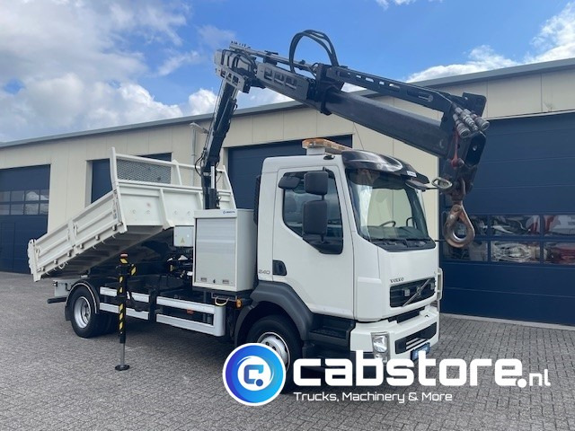 Volvo FL 240 4x2 Euro 5 - Kipper - MKG HLK 45 a2 Autolaadkraan - Bouwjaar 2012 - APK 18-10-2025 - ORIGINAL Km 35.640 !!!! - Good condition !! - מזהיר, משאית מנוף: תמונה 3 Volvo FL 240 4x2 Euro 5 - Kipper - MKG HLK 45 a2 Autolaadkraan - Bouwjaar 2012 - APK 18-10-2025 - ORIGINAL Km 35.640 !!!! - Good condition !! - מזהיר, משאית מנוף: תמונה 3