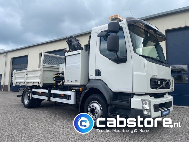 Volvo FL 240 4x2 Euro 5 - Kipper - MKG HLK 45 a2 Autolaadkraan - Bouwjaar 2012 - APK 18-10-2025 - ORIGINAL Km 35.640 !!!! - Good condition !! - משאית מנוף: תמונה 4 Volvo FL 240 4x2 Euro 5 - Kipper - MKG HLK 45 a2 Autolaadkraan - Bouwjaar 2012 - APK 18-10-2025 - ORIGINAL Km 35.640 !!!! - Good condition !! - משאית מנוף: תמונה 4