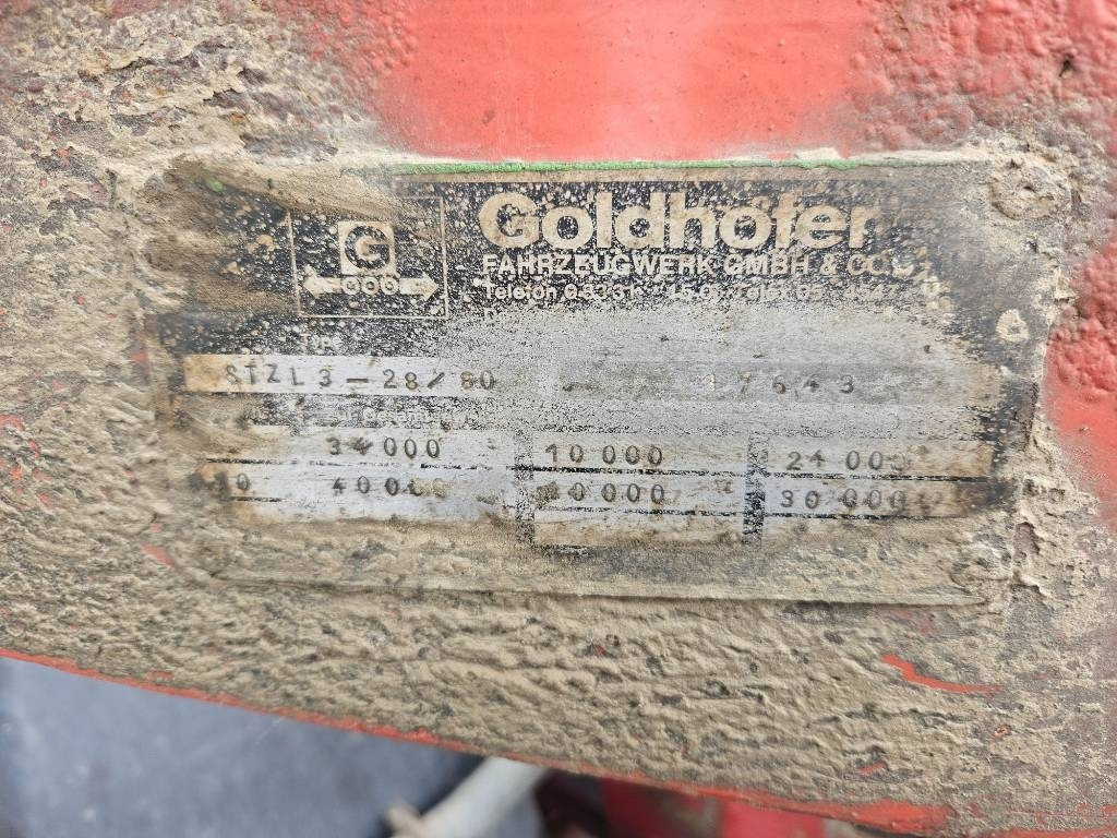 Goldhofer 3 aks jatkopokka - סמיטריילר עם מטען נמוך: תמונה 5 Goldhofer 3 aks jatkopokka - סמיטריילר עם מטען נמוך: תמונה 5