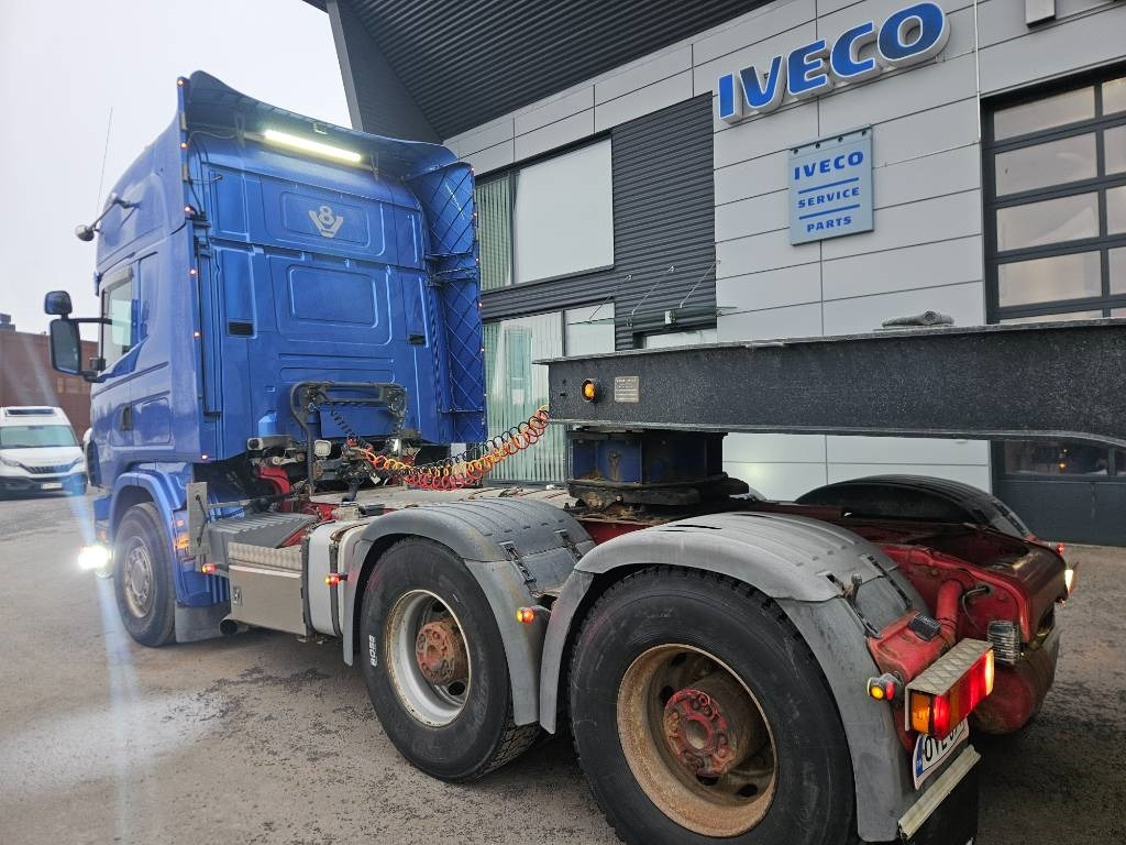 יחידת טרקטור Scania R164 580 6X4 + Siimet 2 aks kunnostettu: תמונה 14