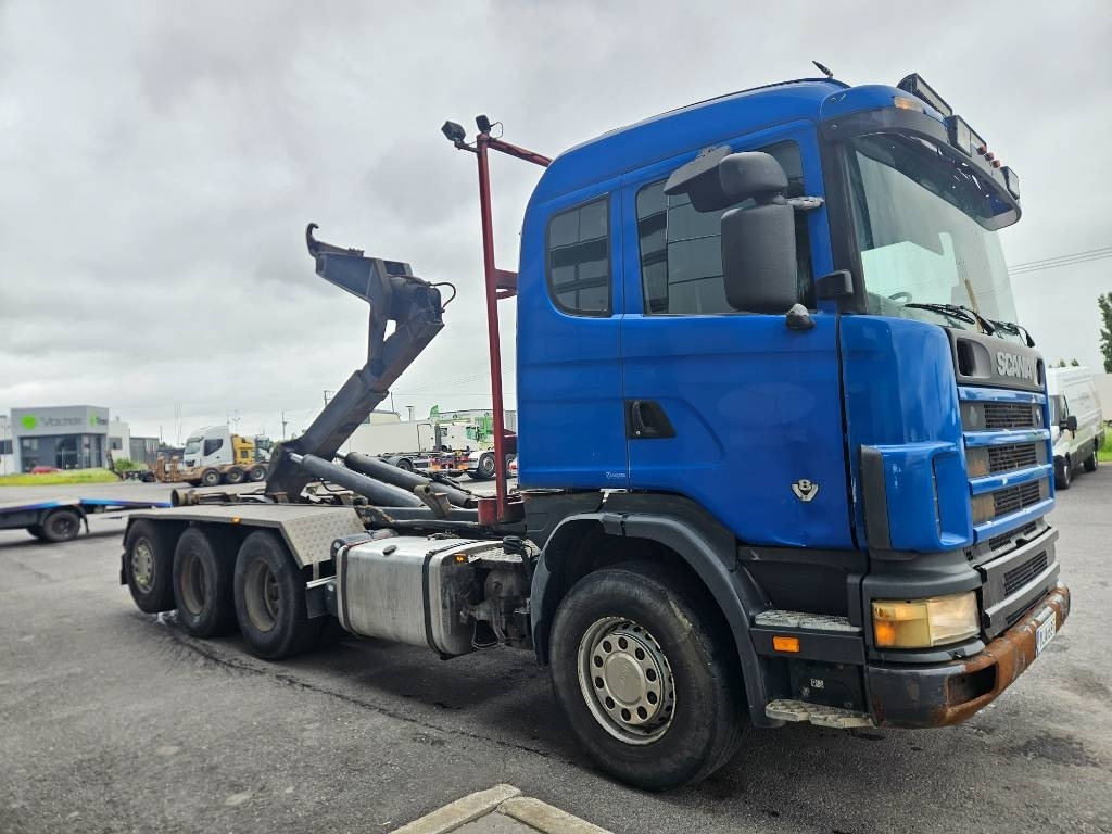 Scania R164 6m taittokoukku - משאית הרמת וו: תמונה 3 Scania R164 6m taittokoukku - משאית הרמת וו: תמונה 3