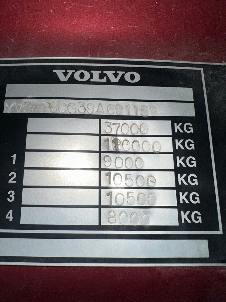 יחידת טרקטור Volvo FH16 600 8x4*4: תמונה 8 יחידת טרקטור Volvo FH16 600 8x4*4: תמונה 8