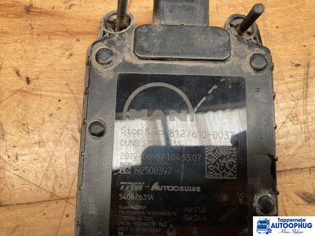 MAN Front radar sensor – MAN 81.27610-0035 - מערכת חשמל עבור משאית: תמונה 3 MAN Front radar sensor – MAN 81.27610-0035 - מערכת חשמל עבור משאית: תמונה 3