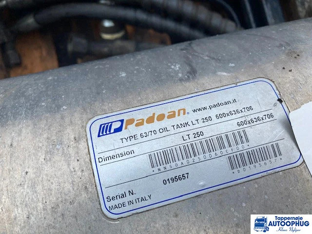 MAN hydraulikanlæg 250 liter - מכל הידרולי עבור משאית: תמונה 5 MAN hydraulikanlæg 250 liter - מכל הידרולי עבור משאית: תמונה 5