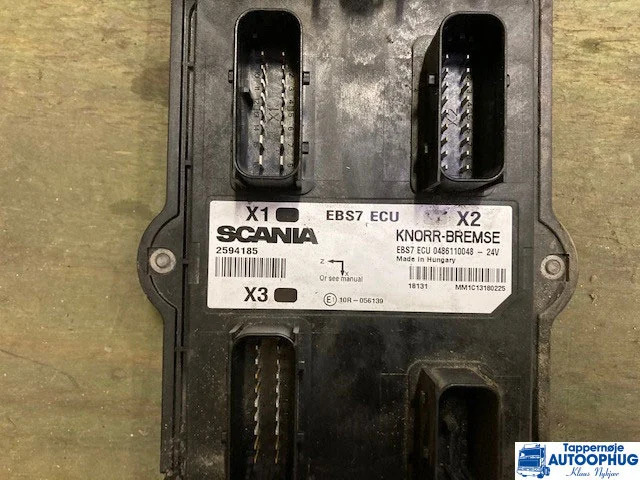SCANIA ECU BMS KNORR BREMSE P/N: 2561589 / 2594185 - ECU עבור משאית: תמונה 2 SCANIA ECU BMS KNORR BREMSE P/N: 2561589 / 2594185 - ECU עבור משאית: תמונה 2