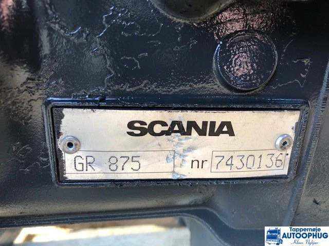 Scania GR875 - תיבת הילוכים וחלקים עבור משאית: תמונה 5 Scania GR875 - תיבת הילוכים וחלקים עבור משאית: תמונה 5