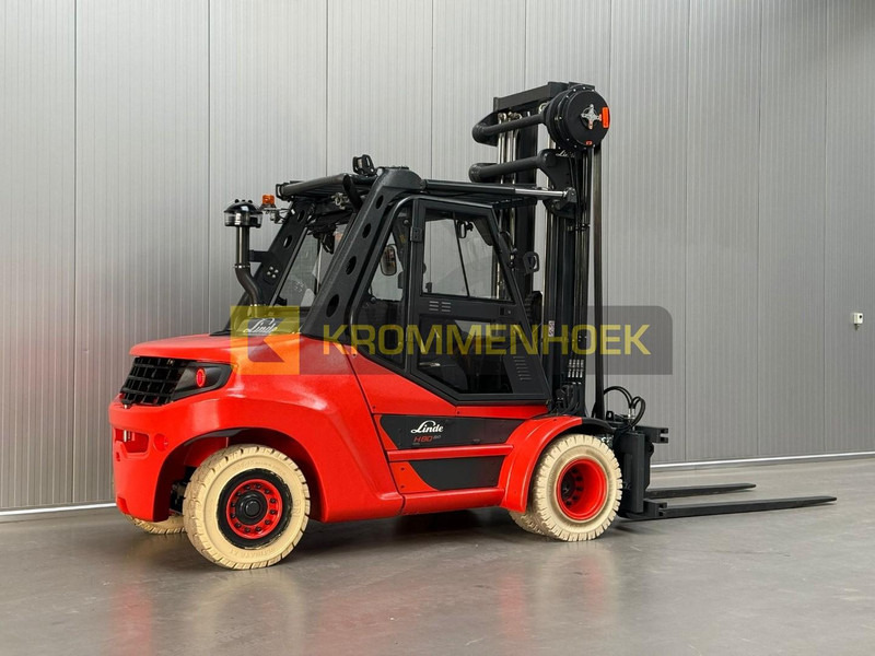 Linde H 80 D-900 - מלגזת סולר: תמונה 4 Linde H 80 D-900 - מלגזת סולר: תמונה 4