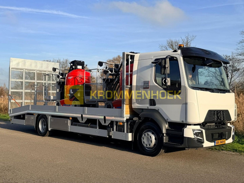 Renault D 14T Machine transporter NIEUW - משאית צד נופל/ שטוחה: תמונה 1 Renault D 14T Machine transporter NIEUW - משאית צד נופל/ שטוחה: תמונה 1