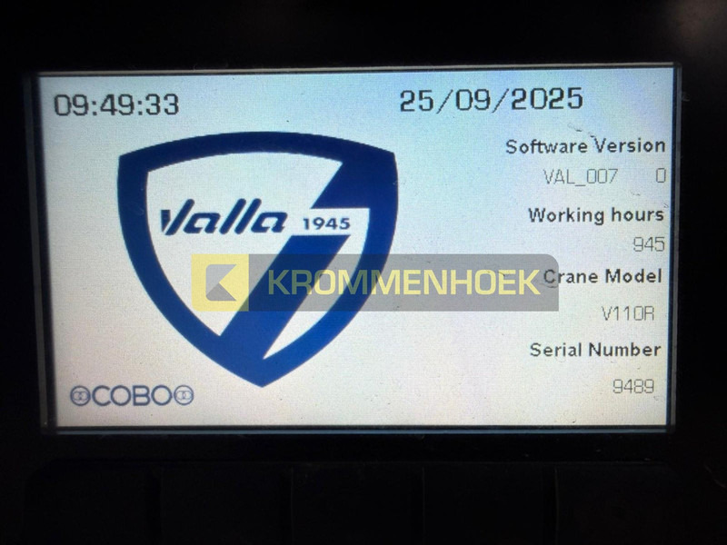 מיני עגורן Valla V 110 R: תמונה 7