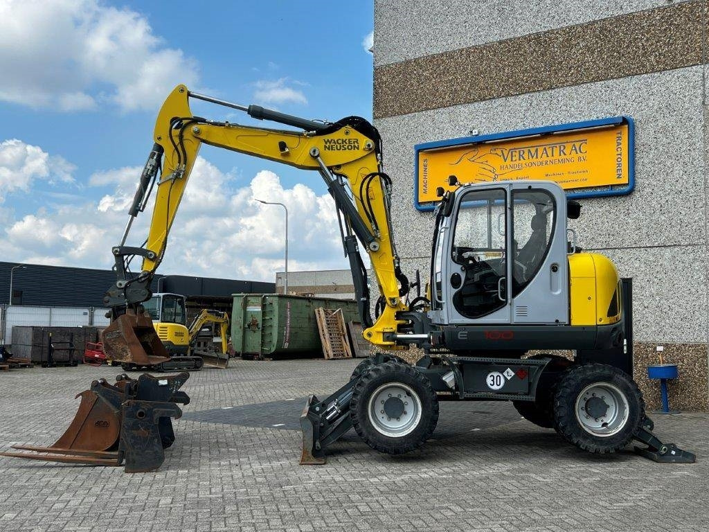 Wacker Neuson EW100 – 1376 hours – 2019!! - מחפר גלגלים: תמונה 2 Wacker Neuson EW100 – 1376 hours – 2019!! - מחפר גלגלים: תמונה 2