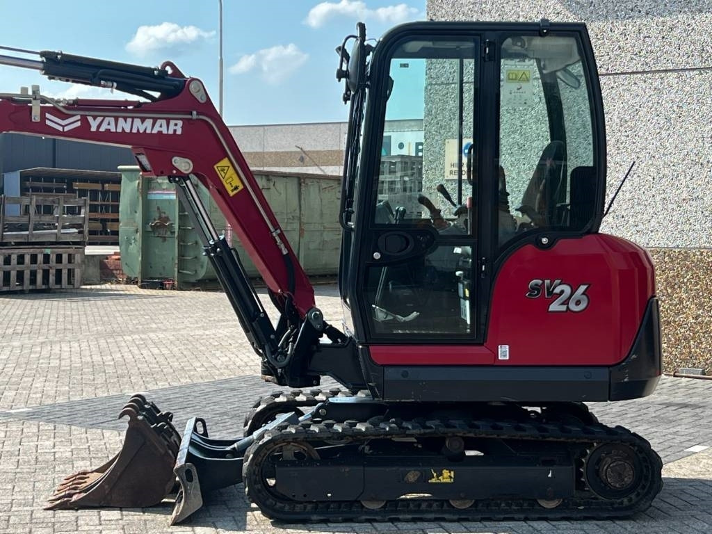 Yanmar SV26, quick bucket release, 294 hours, 2022! - מיני מחפר: תמונה 3 Yanmar SV26, quick bucket release, 294 hours, 2022! - מיני מחפר: תמונה 3