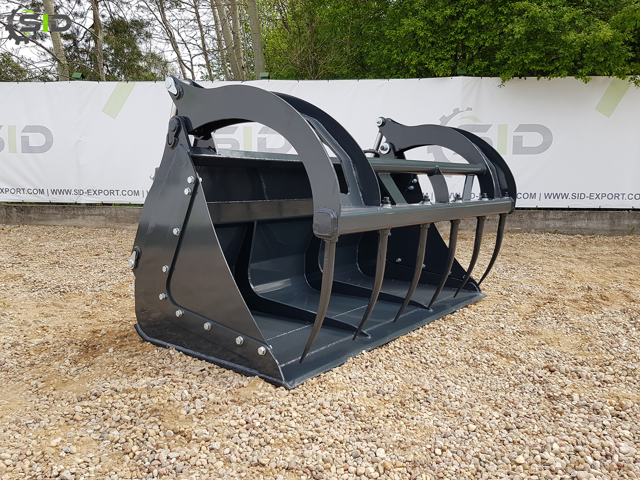 SID KROKODILSCHAUFEL GESCHMIEDETE ZINKEN XXL / Godet Crocodile BMS XXL / Crocodile grab bucket forged tines XXL 1,8 m SID - ציוד צמחי: תמונה 1 SID KROKODILSCHAUFEL GESCHMIEDETE ZINKEN XXL / Godet Crocodile BMS XXL / Crocodile grab bucket forged tines XXL 1,8 m SID - ציוד צמחי: תמונה 1