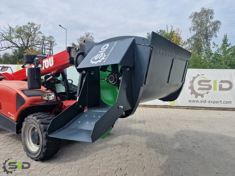 מכונת בנייה SID Side discharge bucket / Schaufel mit seitlichen Auswurf  0,60 m3: תמונה 9