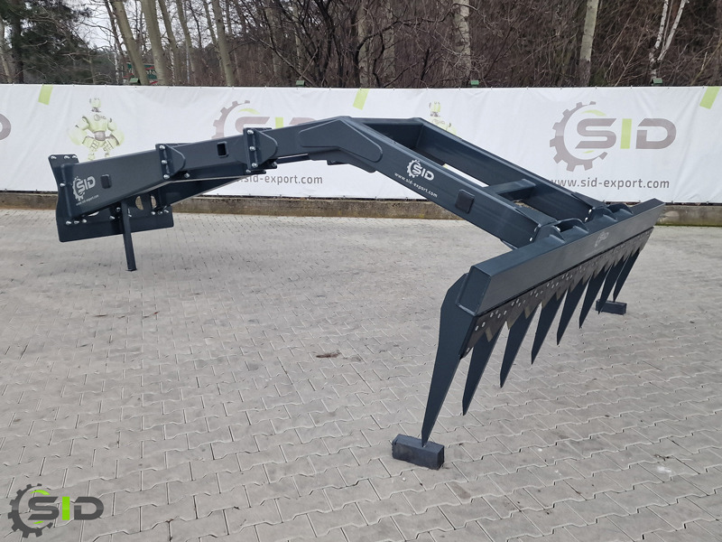 SID Silagekamm Schneidkamm Reißkamm Siloharke / Silage rake / Le râteau d'ensilage 1,80 m - מזלגות עבור מעמיס קומפקטי: תמונה 2 SID Silagekamm Schneidkamm Reißkamm Siloharke / Silage rake / Le râteau d'ensilage 1,80 m - מזלגות עבור מעמיס קומפקטי: תמונה 2