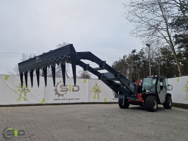 SID Silagekamm Schneidkamm Reißkamm Siloharke / Silage rake / Le râteau d'ensilage 1,80 m - מזלגות עבור מעמיס קומפקטי: תמונה 1 SID Silagekamm Schneidkamm Reißkamm Siloharke / Silage rake / Le râteau d'ensilage 1,80 m - מזלגות עבור מעמיס קומפקטי: תמונה 1