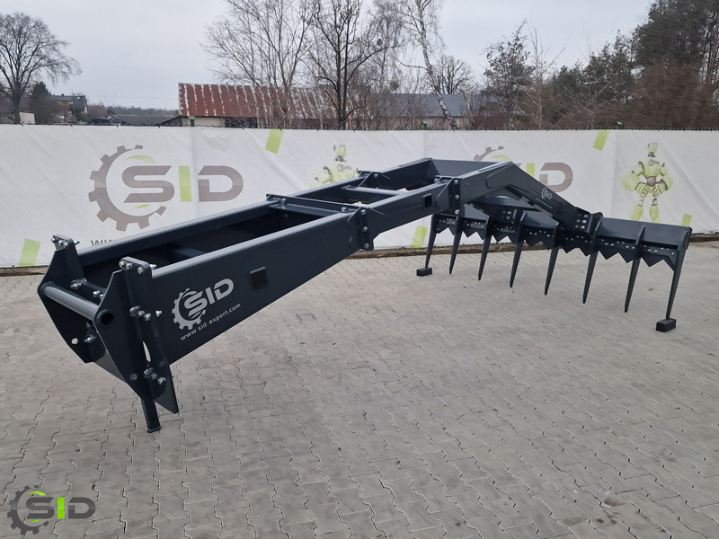 SID Silagekamm Schneidkamm Reißkamm Siloharke / Silage rake / Le râteau d'ensilage 1,80 m - מזלגות עבור מעמיס קומפקטי: תמונה 4 SID Silagekamm Schneidkamm Reißkamm Siloharke / Silage rake / Le râteau d'ensilage 1,80 m - מזלגות עבור מעמיס קומפקטי: תמונה 4